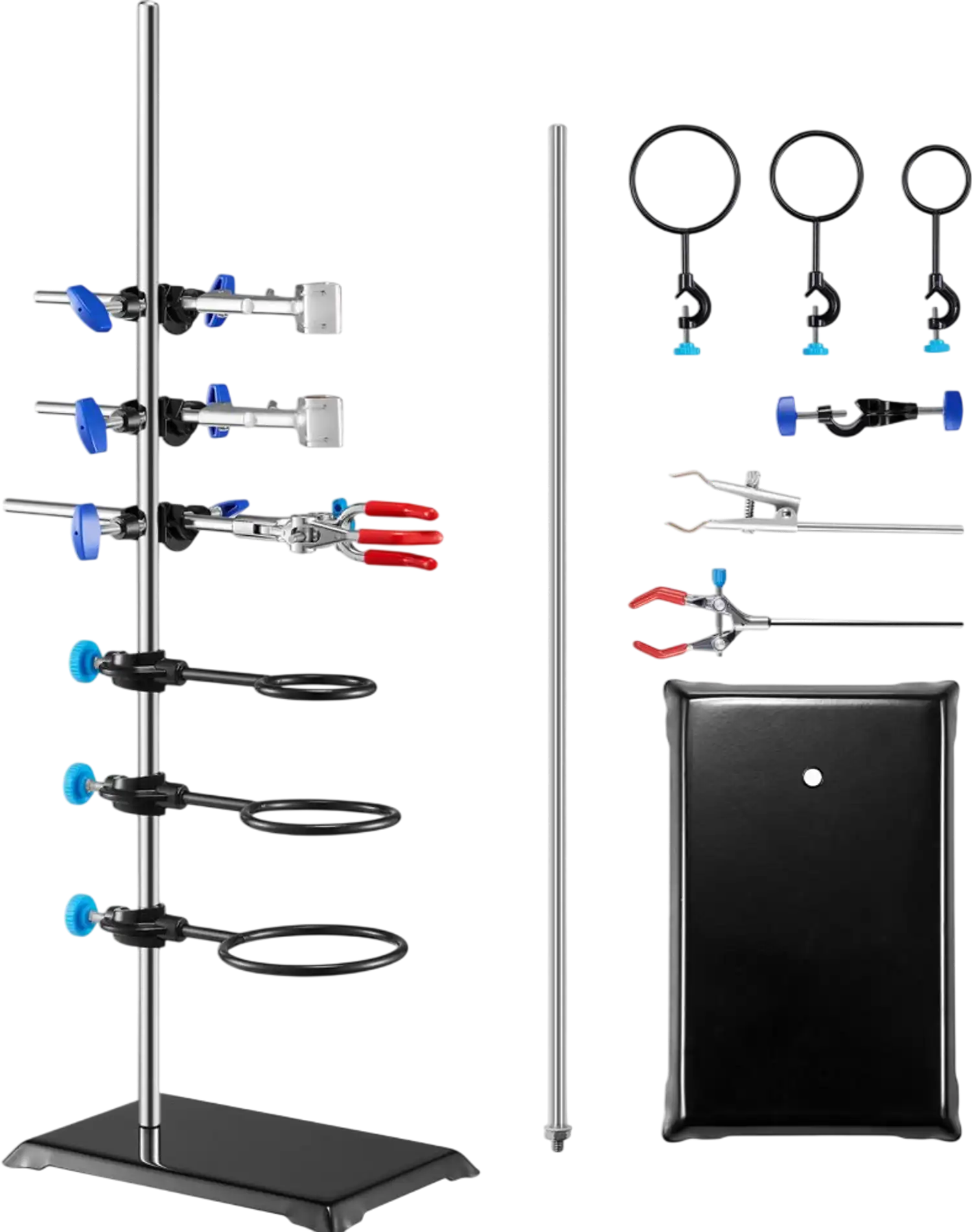 Vevor Lab Stand Support Laboratory Retort Stand Set New