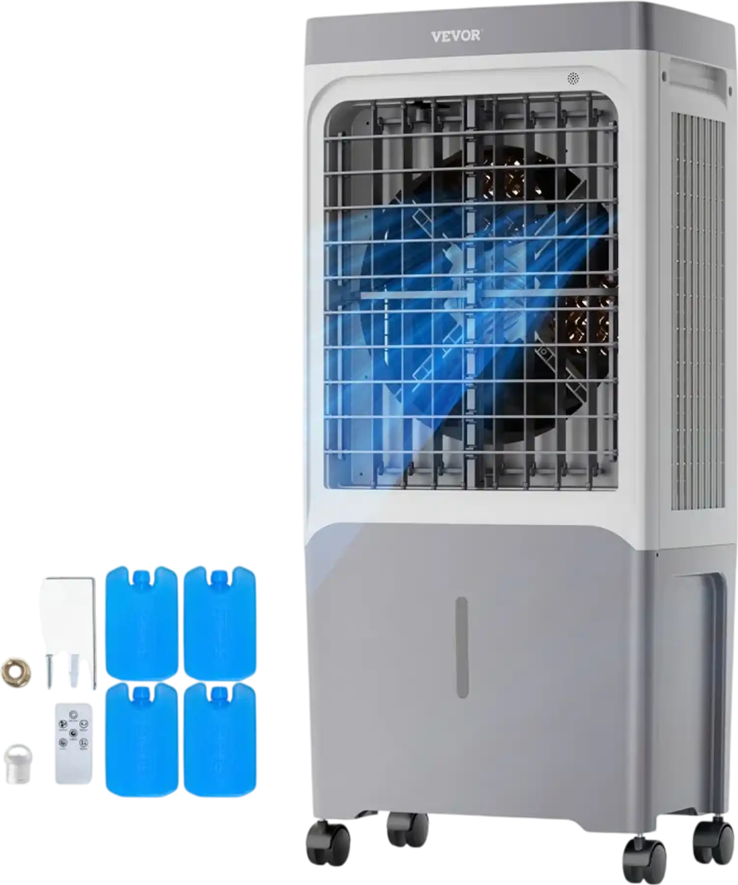 Vevor Evaporative Air Cooler 1800 CFM Portable Swamp Cooler 6.8 Gal New