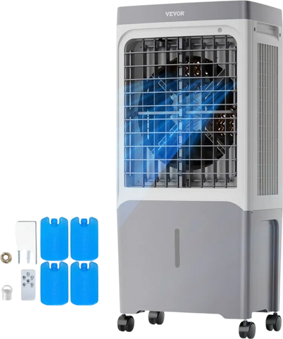 Vevor Evaporative Air Cooler 1800 CFM Portable Swamp Cooler 6.8 Gal New