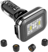 VEVOR RV Tire Pressure Monitoring System, 7.3-87 PSI Trailer TPMS, Universal Wireless Car Alarm System, Waterproof TPMS Sensors Set with 4 Sensors, 5 Alarm Modes, Real-time Display, Easy to Install