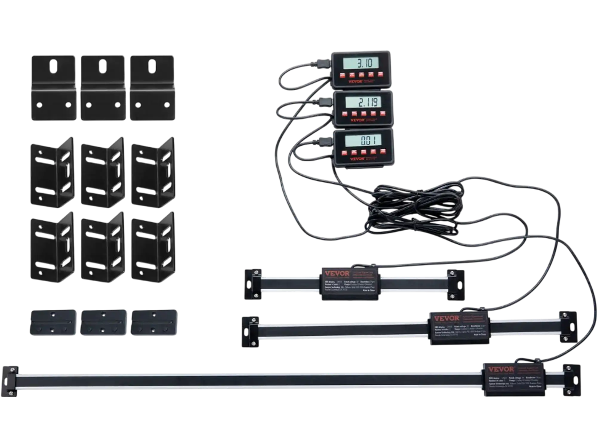 Vevor Digital Readout 3-Axis DRO Display Kit New