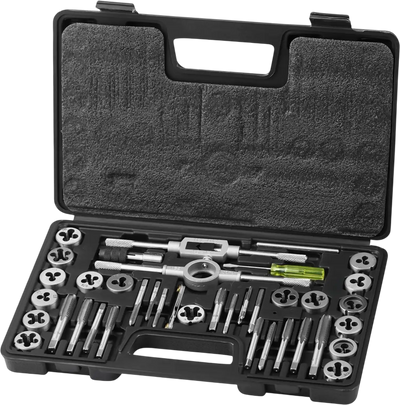 Vevor Tap and Die Set 40-Piece Metric Threading Tool Kit New