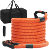 VEVOR 1" x 30' Kinetic Recovery Tow Rope 38,000 lbs, Heavy-Duty Off Road Snatch Strap, Extreme Duty 30% Elasticity Energy Snatch Strap for Jeep Car Truck ATV UTV SUV Tractor