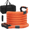 VEVOR 7/8" x 20' Kinetic Recovery Tow Rope 30,580 lbs, Heavy-Duty Off Road Snatch Strap, Extreme Duty 30% Elasticity Energy Snatch Strap for Jeep Car Truck ATV UTV SUV Tractor