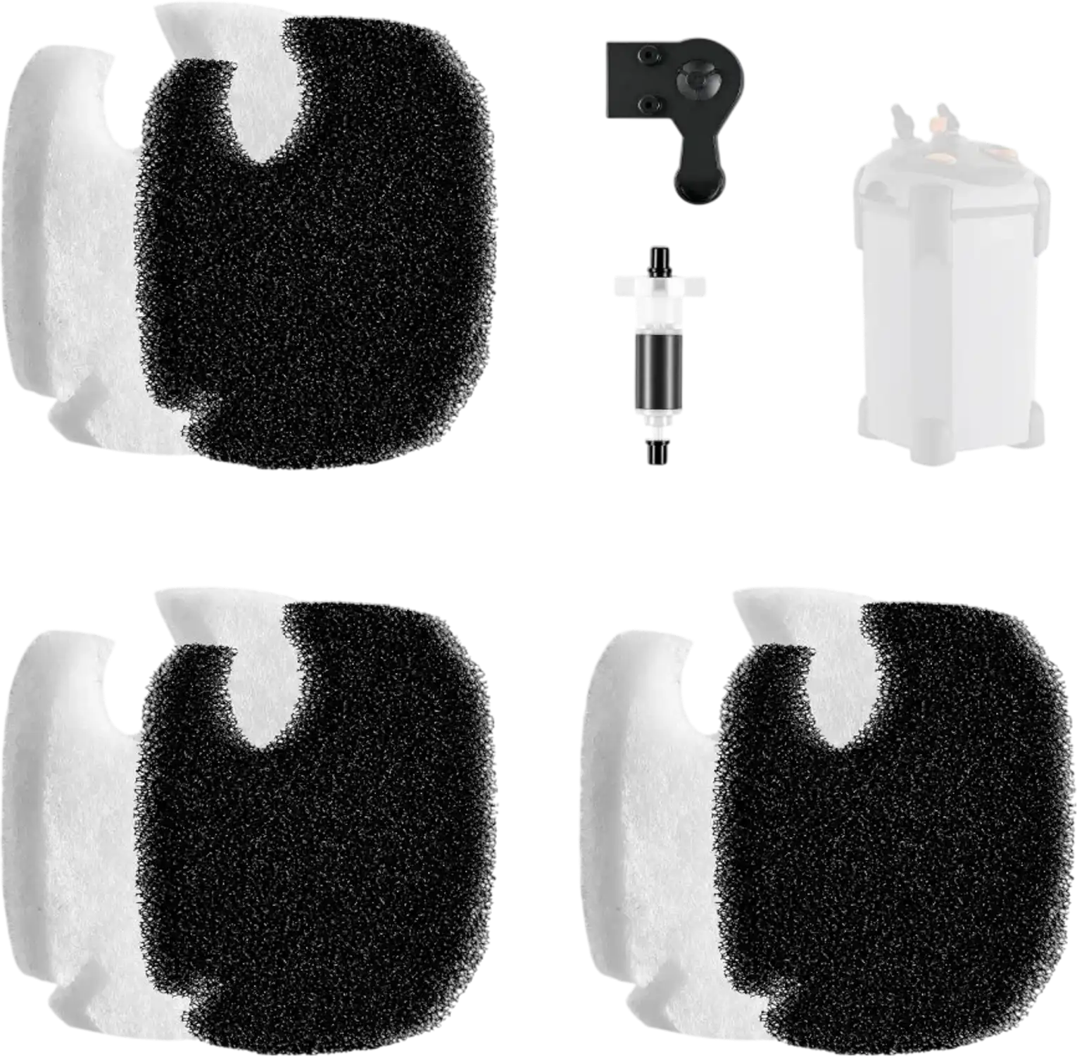 Vevor Aquarium Filter Media Pads CF800 Replacement Set New
