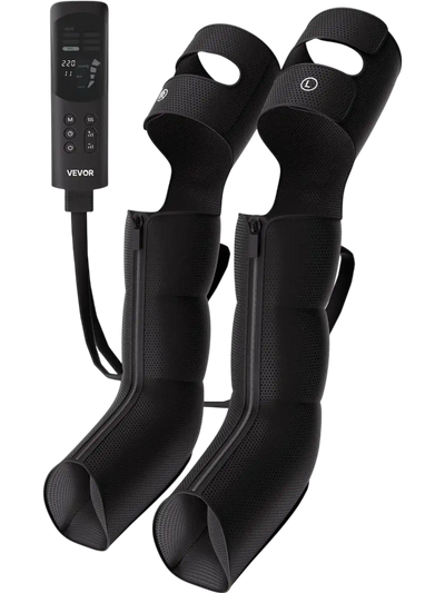 Vevor Leg Massager Air Compression with 9 Intensities, 6 Modes & 3 Heat Settings New