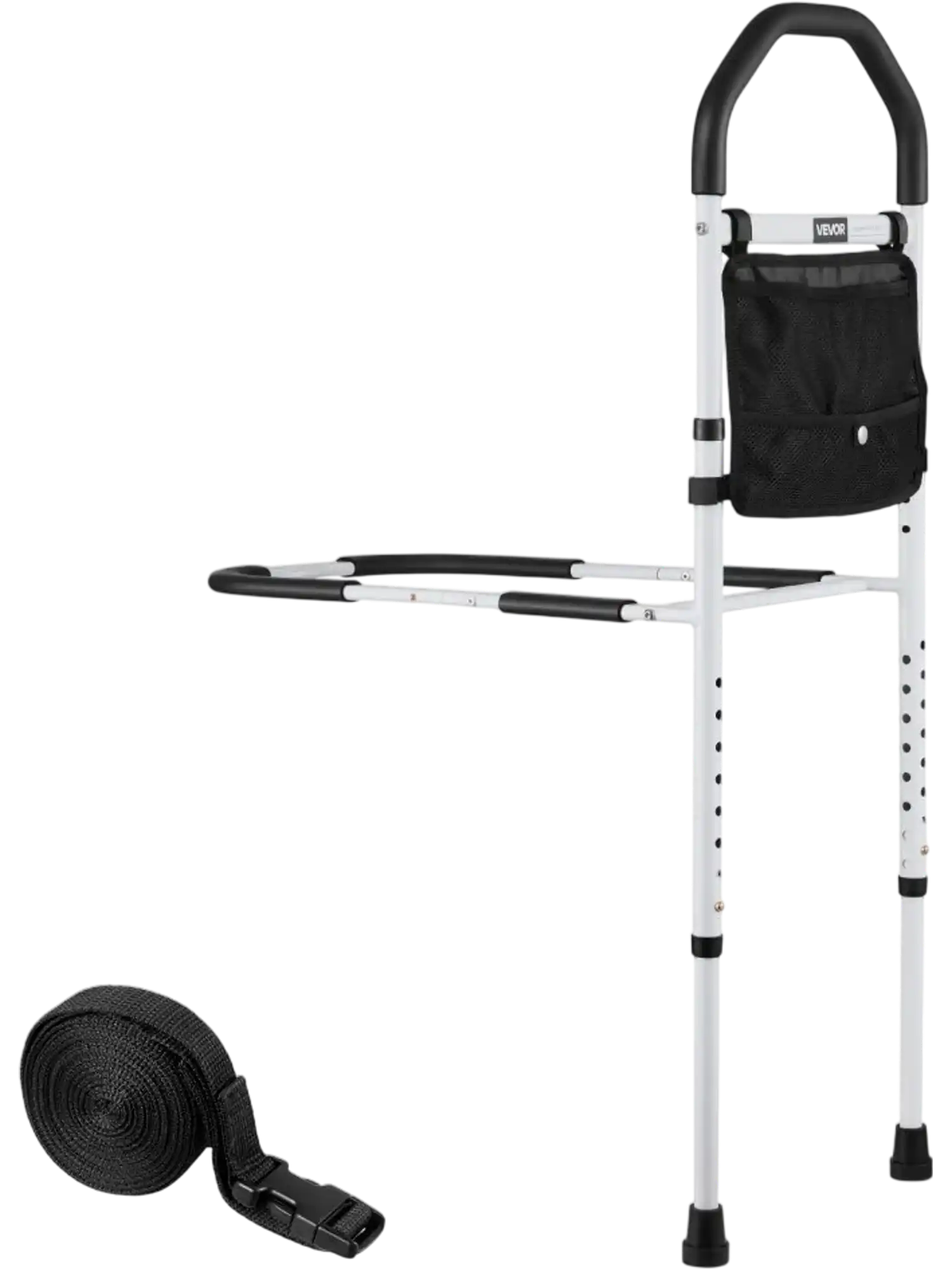 Vevor Bed Rail Adjustable Bedside Assist Rail for Elderly New