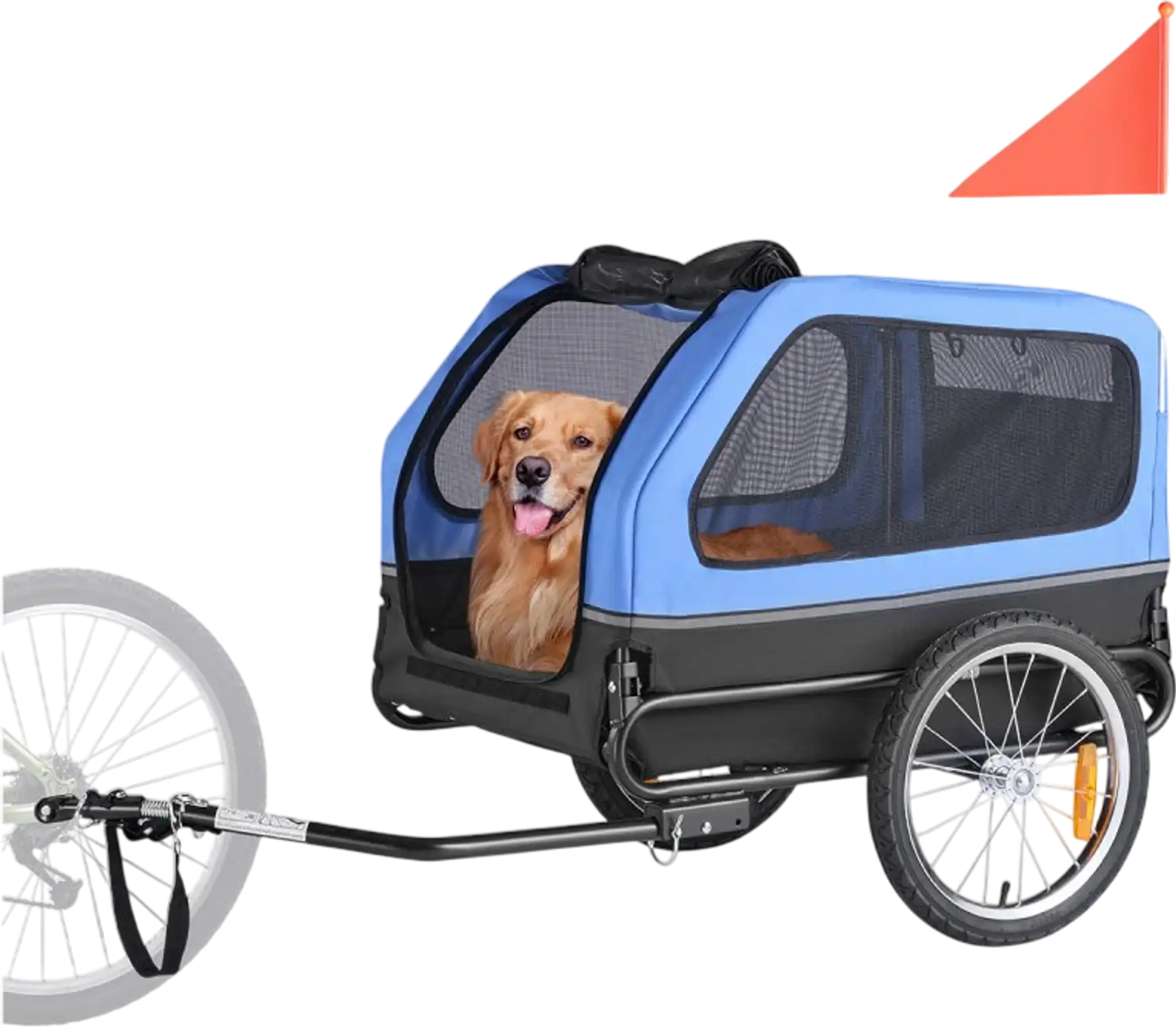 Vevor Dog Bike Trailer 88 lbs Pet Carrier New
