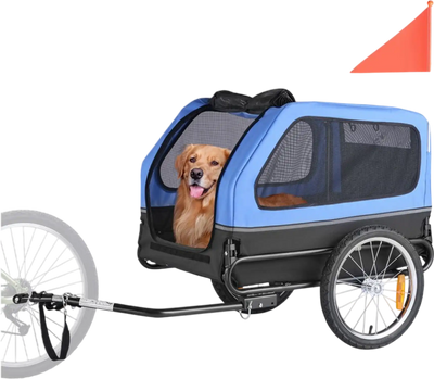 Vevor Dog Bike Trailer 88 lbs Pet Carrier New