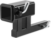 VEVOR Hitch Adapter, 1-1/4" to 2" Receiver Hitch Extender Extension, Trailer Hitch Riser with 4" Rise/Drop, 6-1/2" Extension Length, 4000 lbs Towing Capacity, Hitch Pins, Bolt and Nut Included, Black