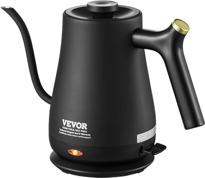Vevor Electric Gooseneck Kettle 1L 1200W Pour Over Coffee Tea New