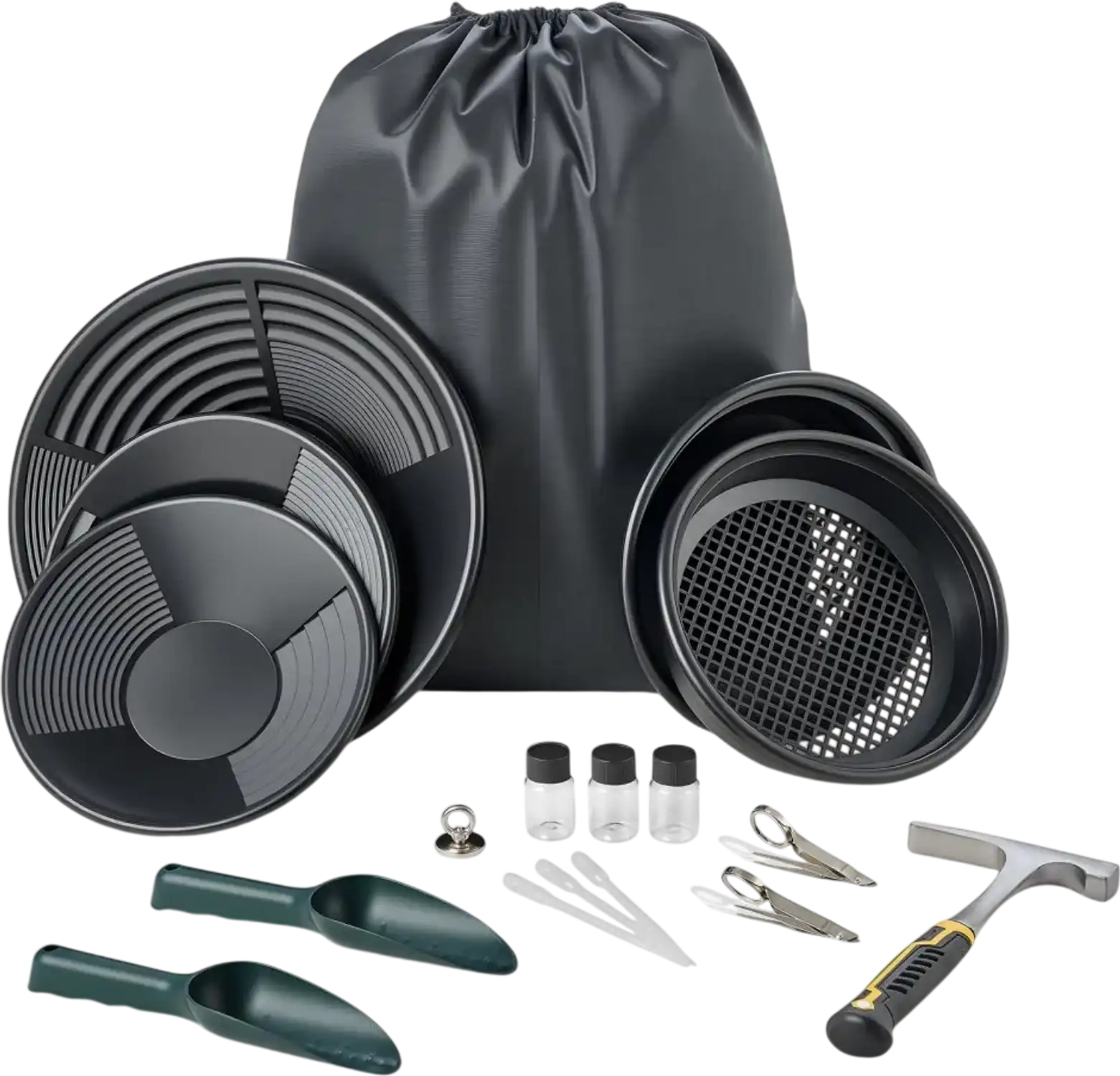 Vevor Gold Panning Kit 19-Pc Prospecting Equipment with 10