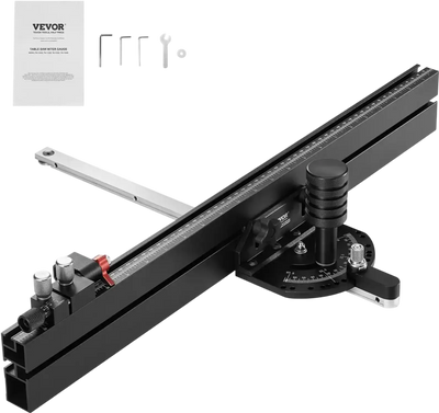Vevor Table Saw Miter Gauge Precision Aluminum Alloy 3/4