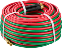 VEVOR Oxygen Acetylene Hose, 1/4-Inch x 100FT Oxy Acetylene Hose with 9/16