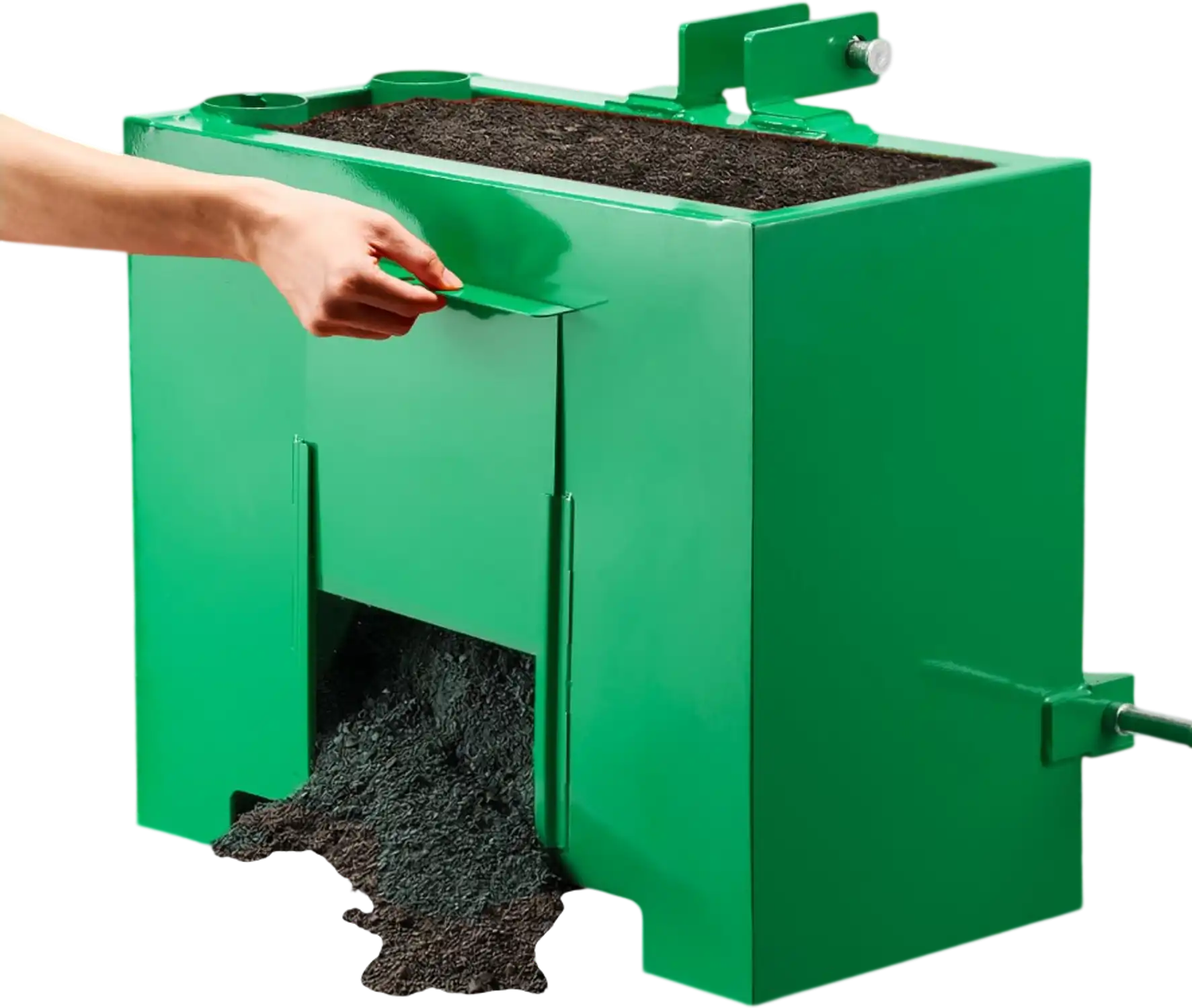 Vevor Ballast Box 800 lbs 3-Point Category 1 Tractor Attachment with 2