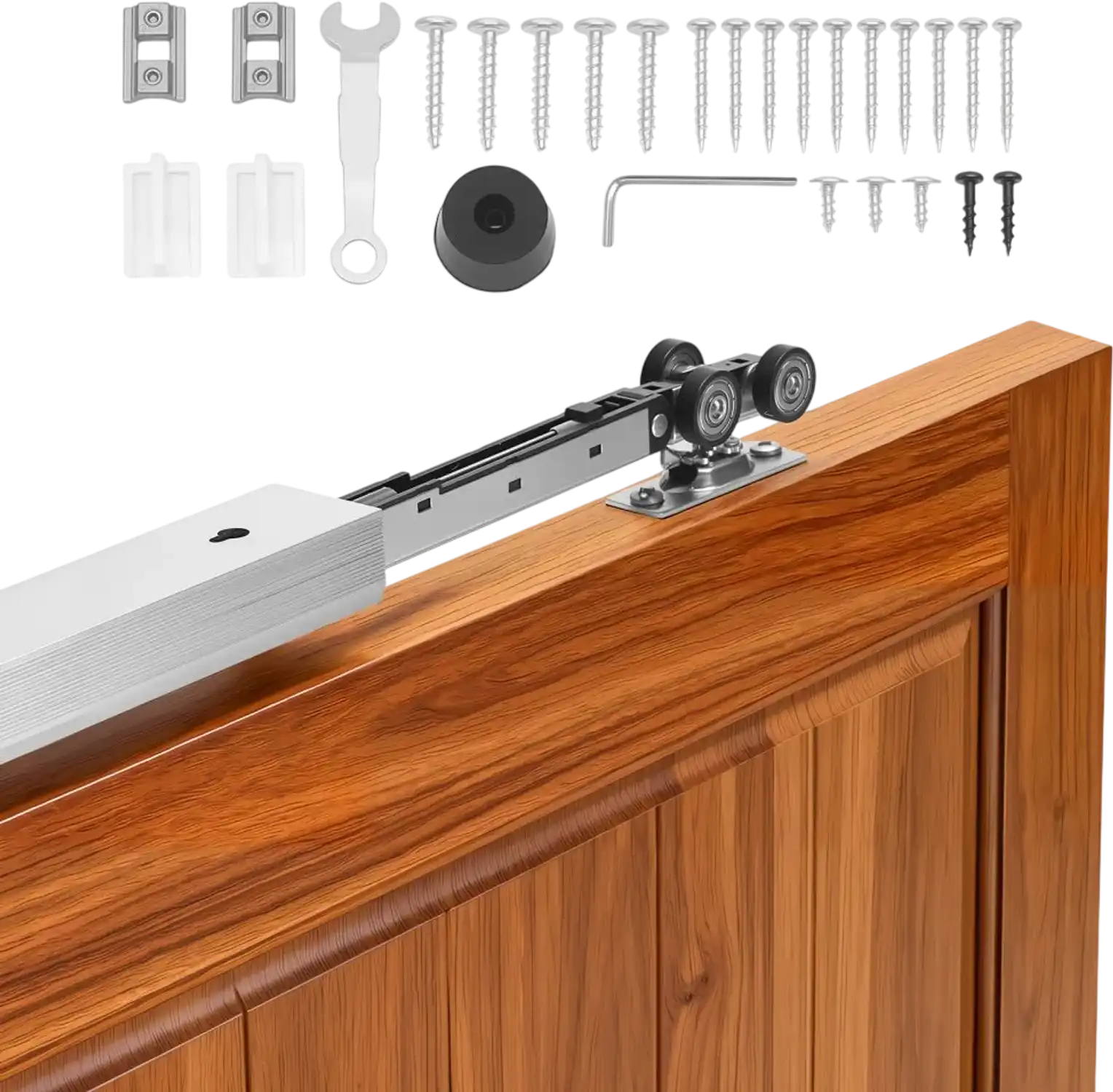Vevor Pocket Door Track Kit Soft Close 68.74