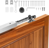 VEVOR Sliding Pocket Door Hardware Track Kit, 68.74" Pocket Door Track Kit with Soft Close Mechanism for Smooth and Quiet Sliding, Easy to Install, for 1" to 1 3/4" Thickness 36" Width Single Door