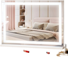 VEVOR  Large Vanity Mirror with Lights, Three Color Lighting Modes, Lighted Makeup LED Mirror,5X Magnification,USB Port,Smart Touch Control,Desktop Wall-Mounted (31.5x21.7 in, White)