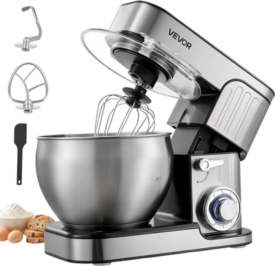 Vevor Stand Mixer 7.4 Qt Tilt-Head 500W Electric Dough Mixer New