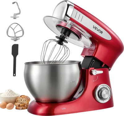 Vevor Stand Mixer 7.4 Qt Tilt-Head Electric Dough Mixer New