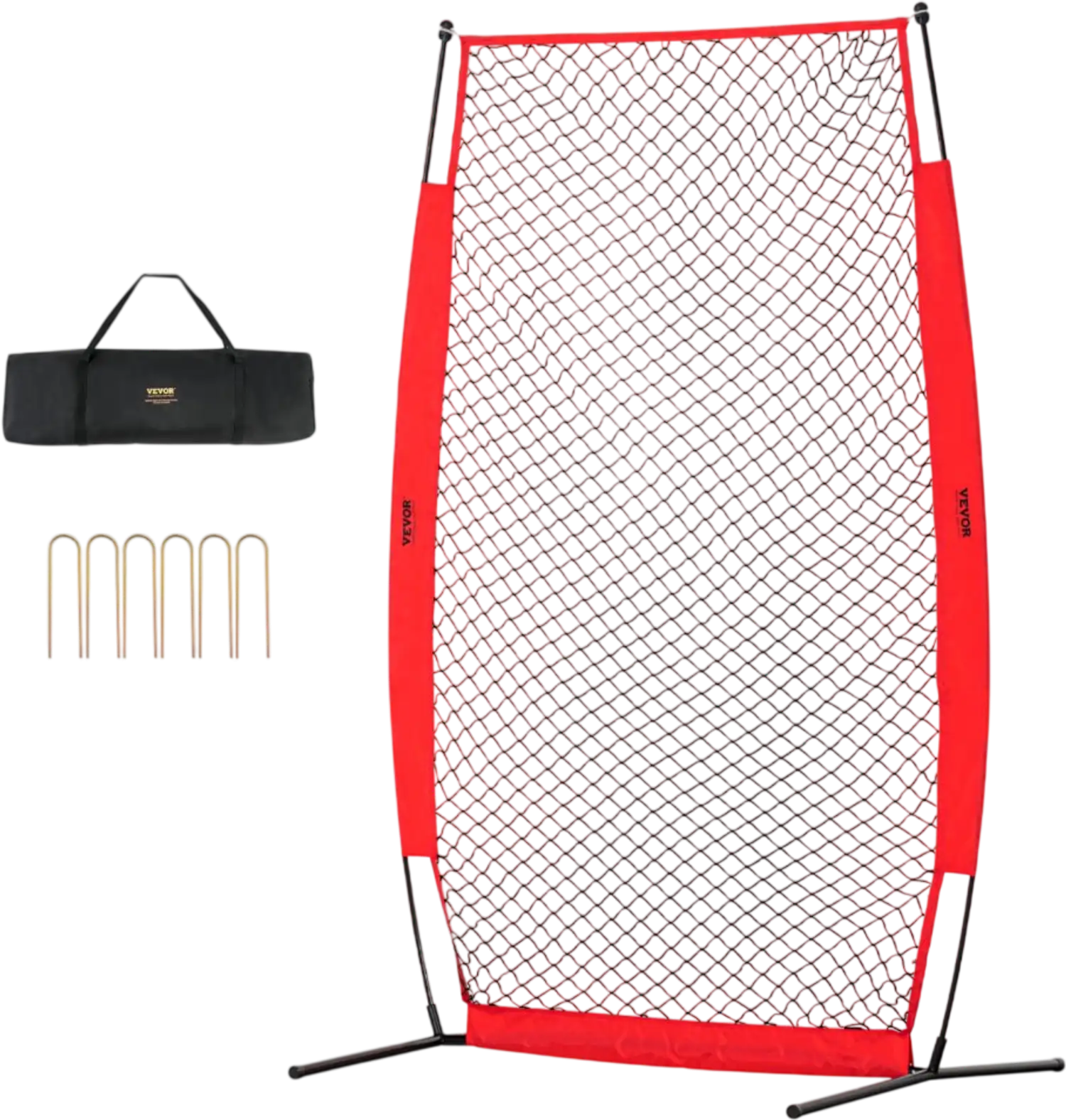 Vevor Baseball Screen 7' x 4' I-Type Pitching Safety Net New