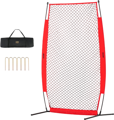 Vevor Baseball Screen 7' x 4' I-Type Pitching Safety Net New