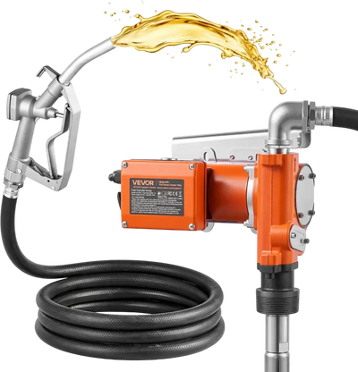 Vevor Fuel Transfer Pump 12V DC 20 GPM Diesel Kerosene Tank Mount Kit New