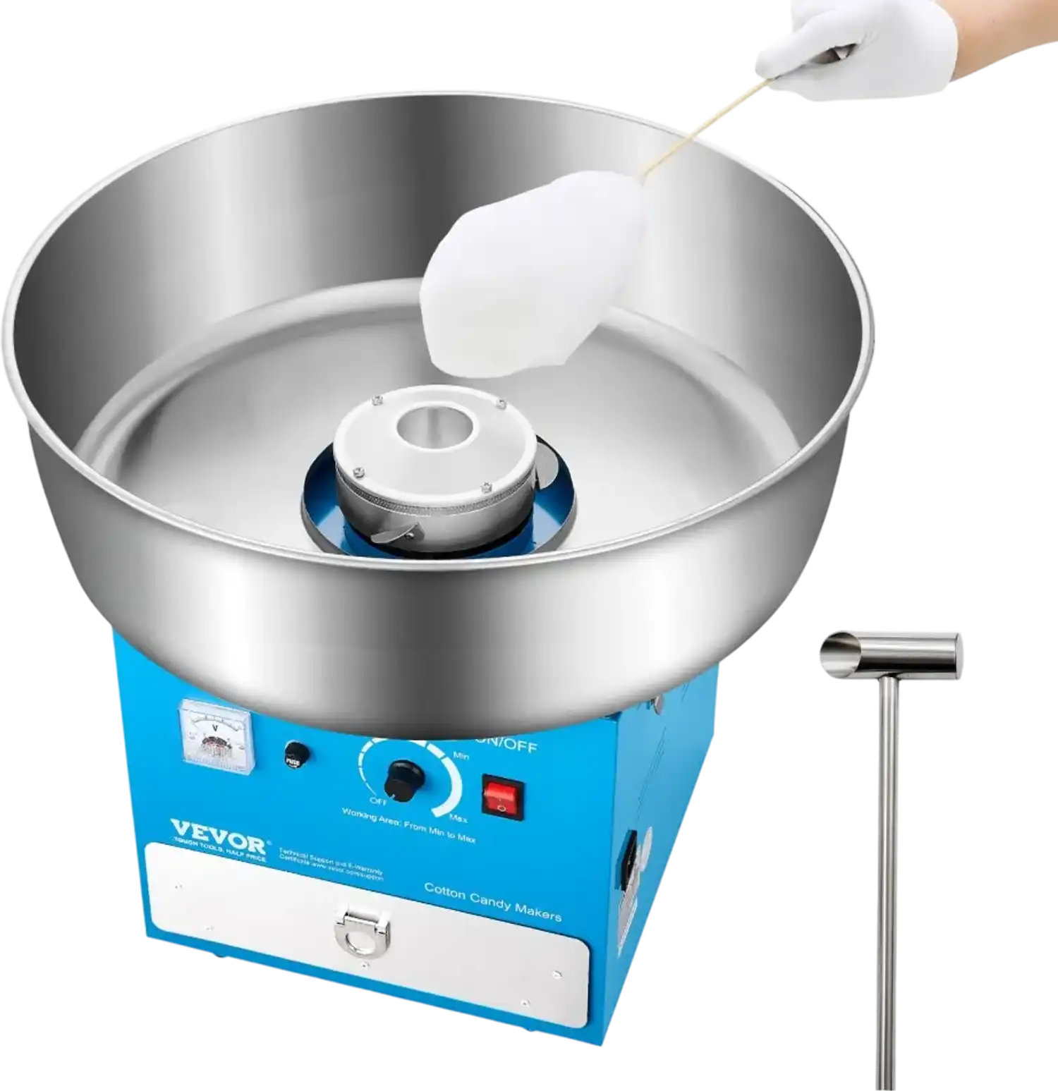 Vevor Cotton Candy Machine 1000W 20.5