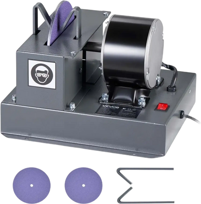 VEVOR Lawn Mower Blade Sharpener, 1/3HP Lawnmower Blades Grinder with 7