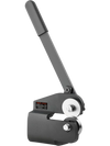 VEVOR Sheet Metal Shear, Throatless Rotary Hand Shear, 16 Gauge Mild Steel Sheet Cutter with 0.06 in Capacity, with Solid Construction, Mounting Type, for Cutting Steel, Copper, Rebar, and Aluminum