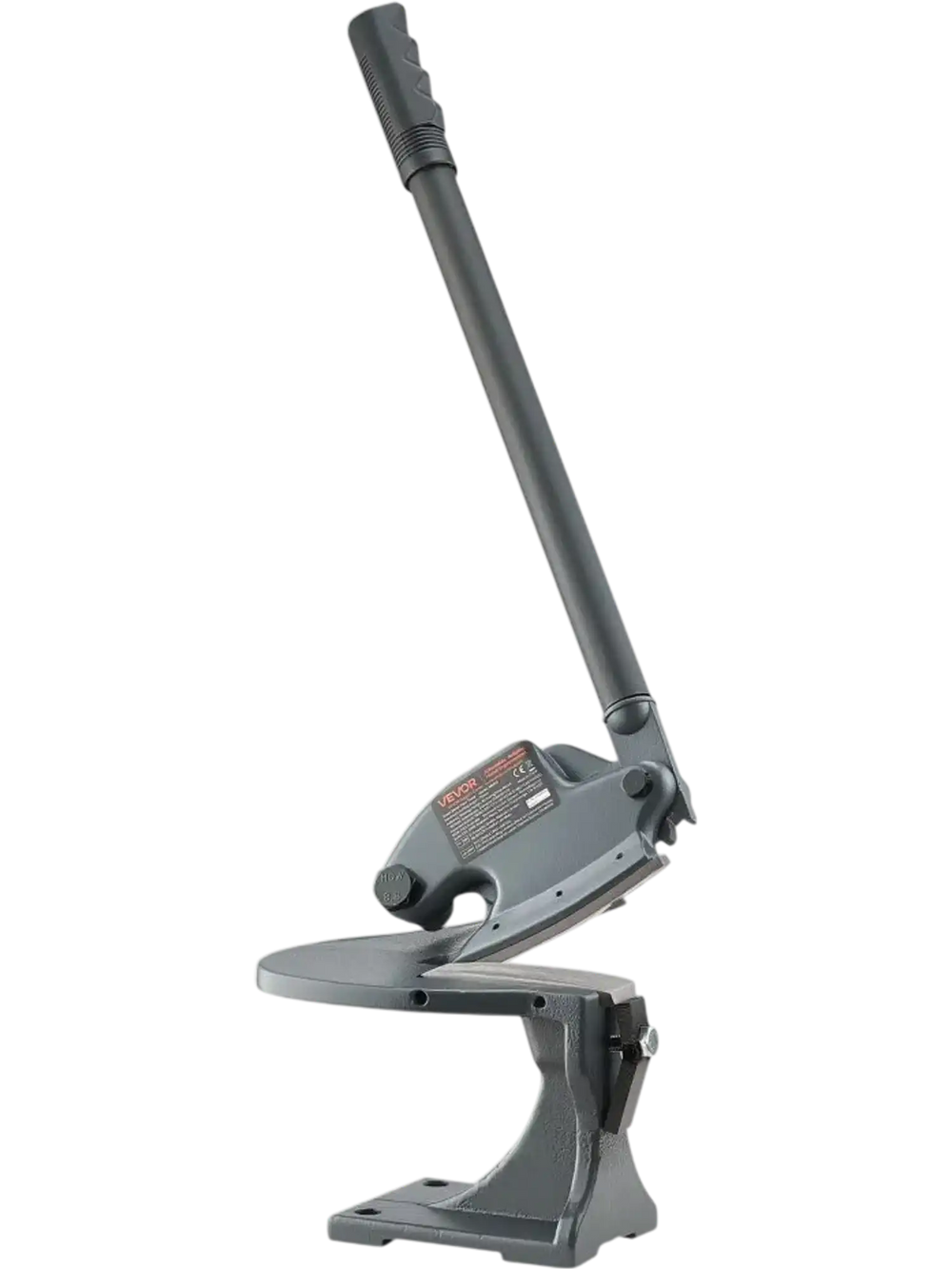 VEVOR Sheet Metal Shear, Manual Hand Shear, Throatless Benchtop Sheet Cutter for Multiple Purpose, with Solid Steel Frame, Mounting Type, Max Cutting Thickness 0.07 in for Steel Copper Rebar Aluminum