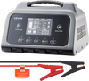 VEVOR Smart Battery Charger, 16A, 6V 12V 24V 36V 48V 60V 72V Lithium LiFePO4 Lead-Acid (Gel/AGM) Car Battery Charger, with LCD Display, Trickle Charging Maintainer Desulfator, for Car Boat Motorcycle