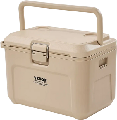 Vevor Portable Cooler 16.5 QT Hard Cooler with Ice Retention Cup Holder New