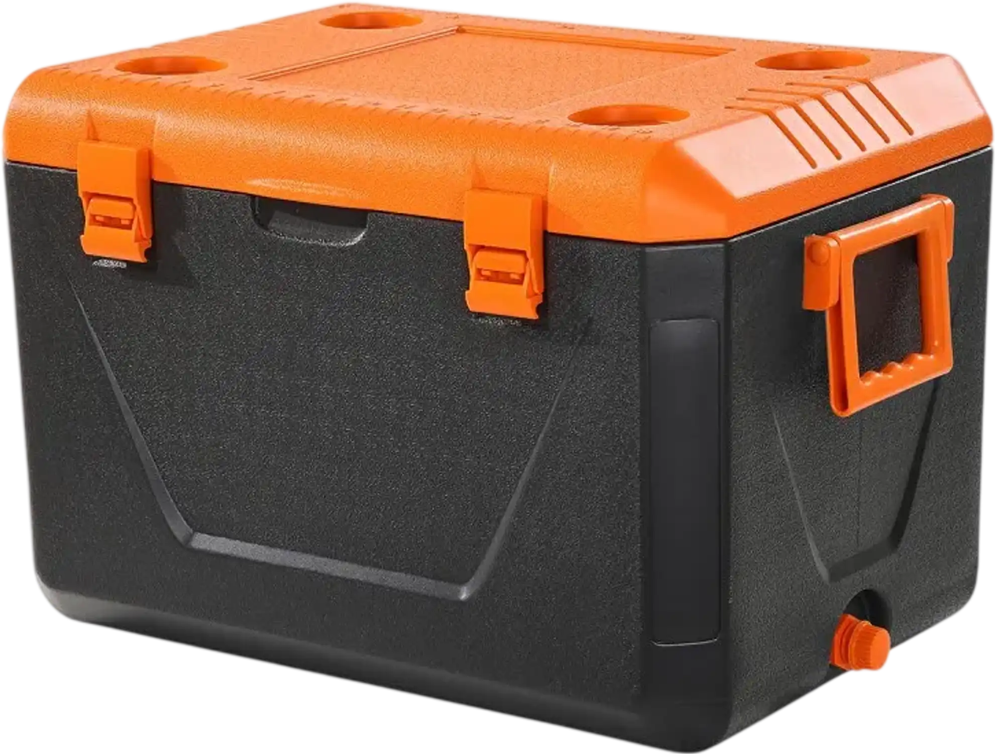Vevor Portable Cooler 63 QT Hard Cooler with Ice Retention Cup Holder New