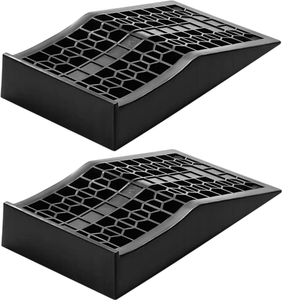 VEVOR Car Ramps, 2 PCS 20000 lbs GVW Capacity, 2.6 in Lift Height, Portable Low Profile Car Service Ramps for Home Garage Maintenance & Oil Changes, Heavy Duty for Low Chassis Vehicle & Support Jack