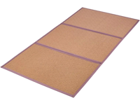 VEVOR Japanese Tatami Mat, 80 x 39 in Foldable Handwoven Natural Rattan Tatami Mat, Non-Slip & Easily Cleaned Japanese Tatami Floor Mat, Summer Breathable Sleeping Mat for Meditation Yoga Relaxation