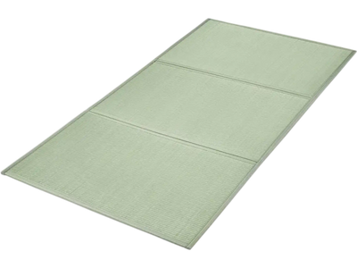 VEVOR Japanese Tatami Mat, Twin Size Foldable Japanese Tatami Mattress( Natural Rush Grass), Japanese Floor Mattress with Non-Slip Backing & Fresh Scent, Futon Mattress for Sleeping Meditation Yoga