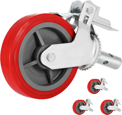 VEVOR Scaffolding Wheels Set of 4, 8\