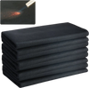 VEVOR Carbon Felt Welding Blanket 4 Pack, 37" x 36" Flame Retardant Welding Blanket, Up To 1800°F Heat Resistant Blanket Set, Cuttable Carbon Fiber Fire Retardant Insulation Welding Mat Pad
