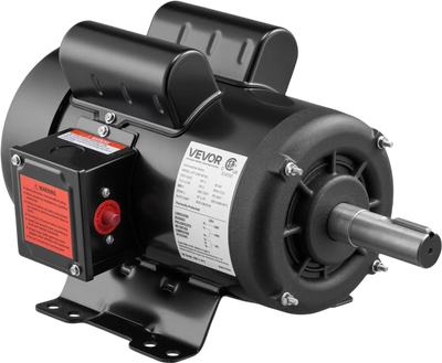 Vevor Electric Motor 3 HP 1750 RPM Air Compressor Single-Phase TEFC 230V 184T New