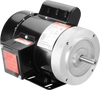 VEVOR 1HP Electric Motor 3450 rpm, AC 115V/230V, 56C Frame, Air Compressor Motor Single Phase, 5/8" Keyed Shaft, CW/CCW Rotation for Agricultural Machinery and General Equipment