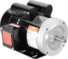 VEVOR 1.5HP Electric Motor 3450 rpm, AC 115V/230V, 56C Frame, Air Compressor Motor Single Phase, 5/8" Keyed Shaft, CW/CCW Rotation for Agricultural Machinery and General Equipment
