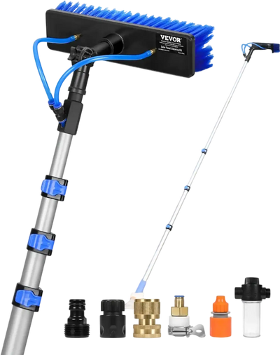 Vevor Water Fed Pole Kit 20' Solar Panel Cleaning Pole New