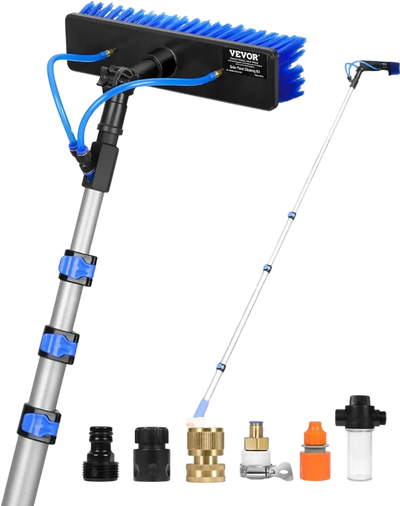 Vevor Solar Panel Cleaning Pole Water Fed 12' Kit New