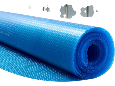 Vevor Solar Pool Cover 18' Round 12 Mil Blue New