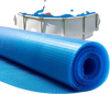 VEVOR Solar Pool Cover, 18 ft Round Pool Bubble Cover, 16 Mil Pools Solar Blanket with Bubble & PE Material, Daytime Heat Absorption, Nighttime Heat Retention, Heat Retaining Solars Covers, Blue