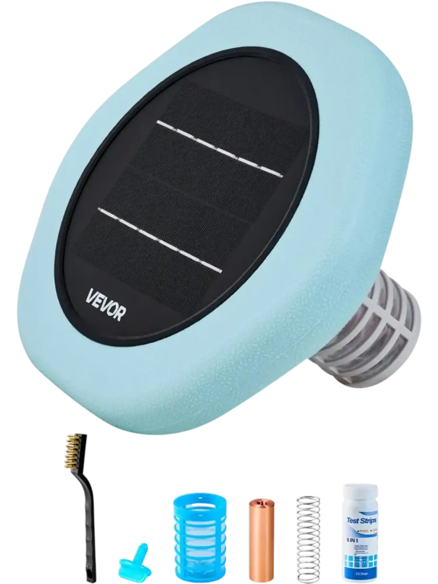 Vevor Pool Ionizer Solar Copper Water Cleaner for Pools & Spas New