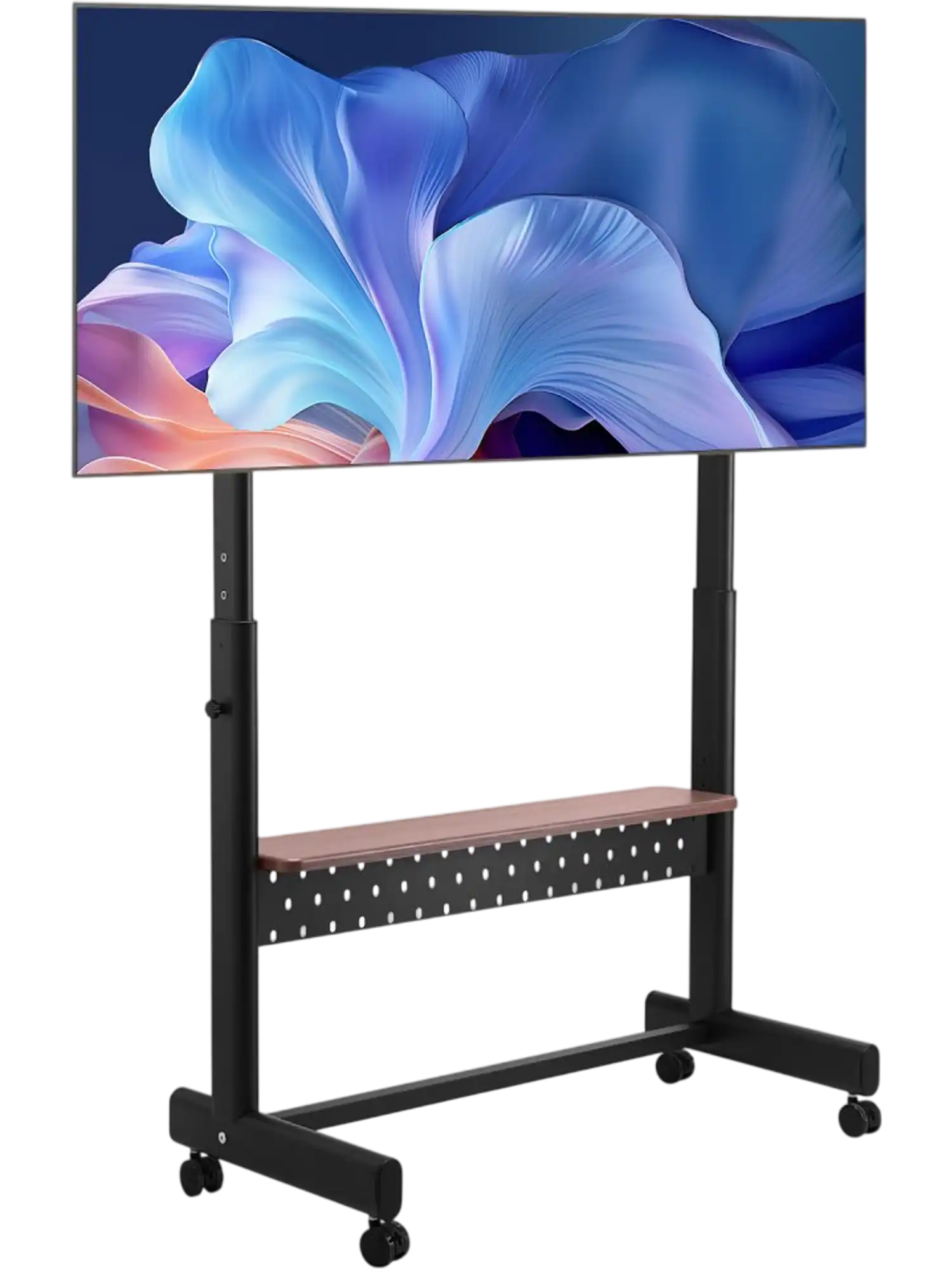 Vevor TV Cart Mobile Rolling Stand for 55-100
