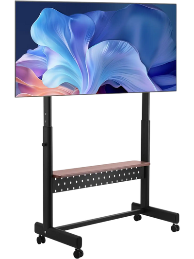Vevor TV Cart Mobile Rolling Stand for 55-100