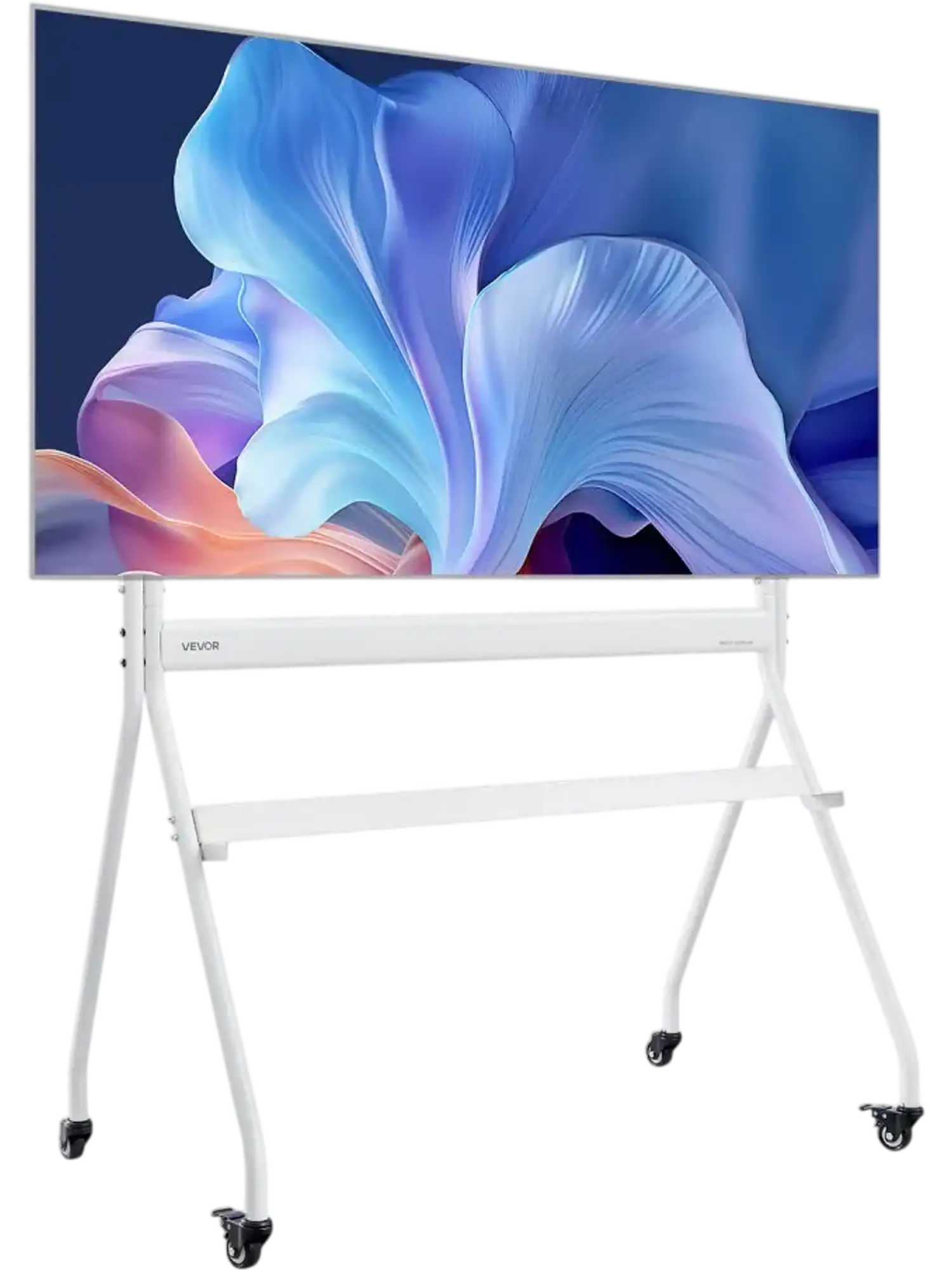 Vevor TV Stand Rolling Mobile Cart for 35-100